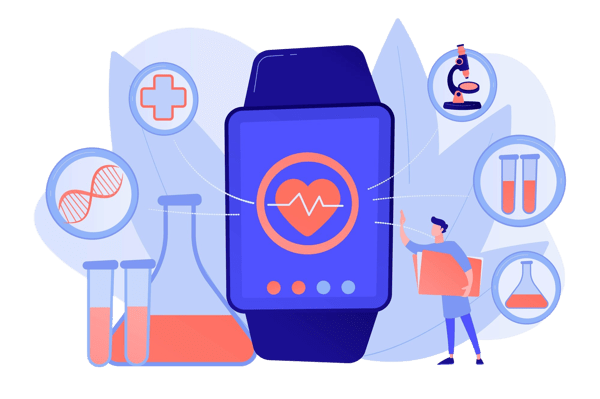 doctor-smartwatch-with-heart-medical-icons-smartwatch-health-tracker-health-monitor-activity-tracking-concept-pinkish-coral-bluevector-isolated-illustration doctor-smartwatch-with-heart-medical-icons-smartwatch-health-tracker-health-monitor-activity-tracking-concept-pinkish-coral-bluevector-isolated-illustration
